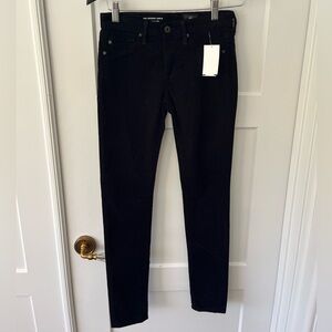 AG Adriano Goldschmied Black Super Skinny Jeans